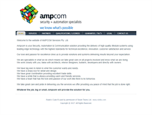 Tablet Screenshot of ampcom.biz